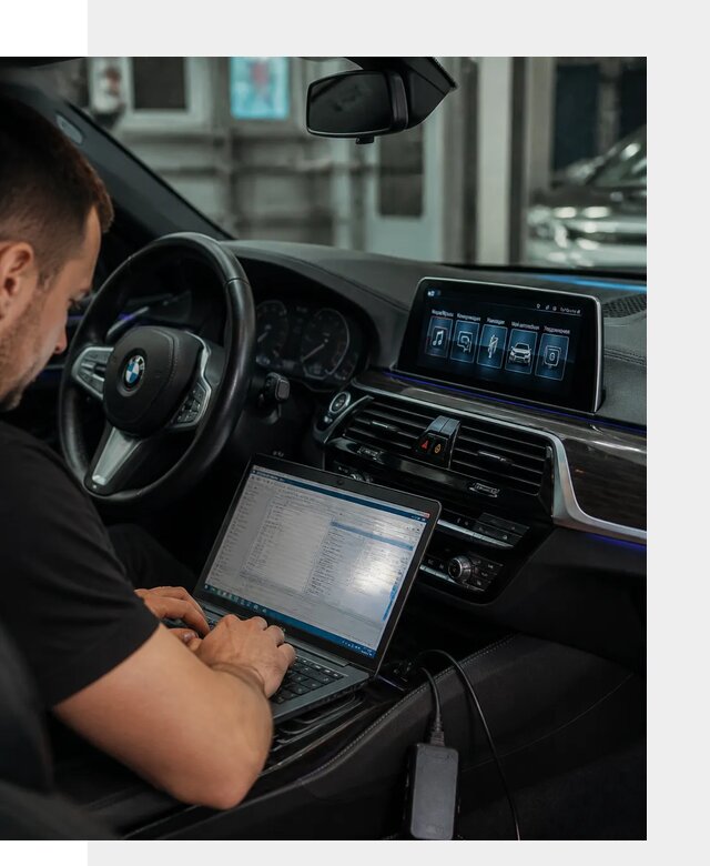 Русификация мультимедиа BMW для авто под ключ в Березниках