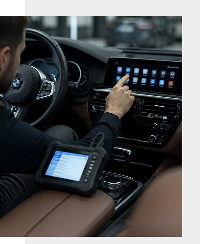 Установка приложений и мультимедиа сервисов BMW в Березниках