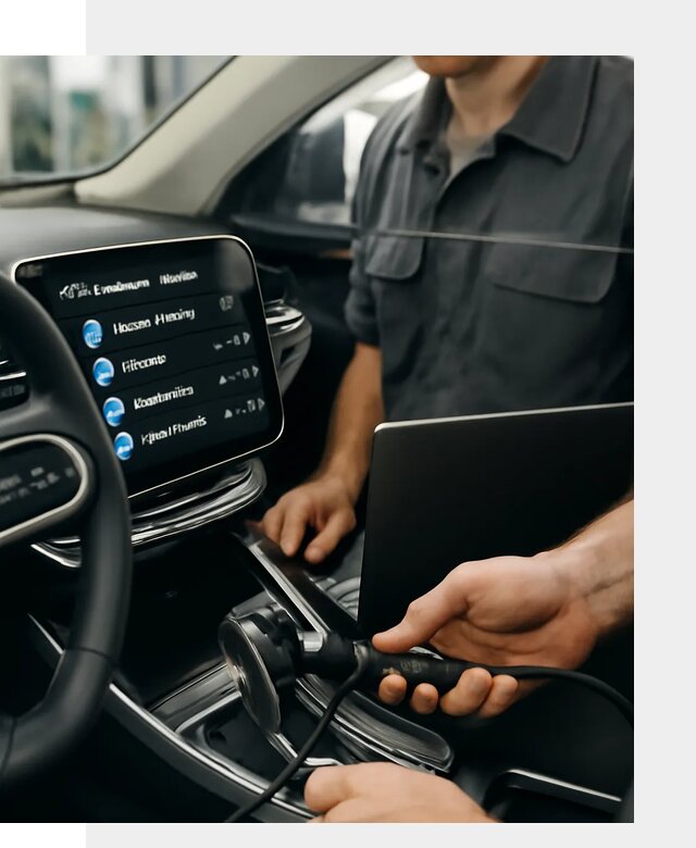 Установка приложений Geely для мультимедиа автомобиля в Березниках