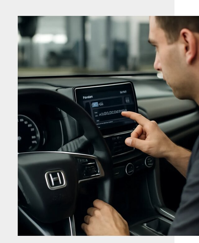 Русификация панели приборов Honda в Березниках по цене 5150 ФастМобиль-Брз