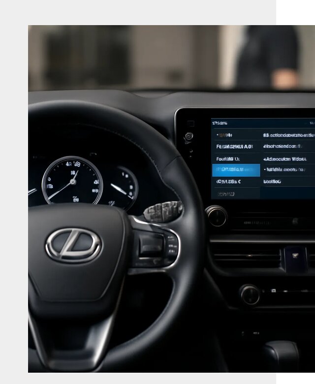 Русификация приборной панели Lexus в Березниках по 5664 р. | ФастМобиль-Брз