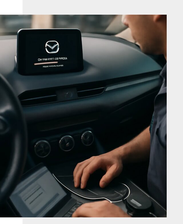 Установка приложений Mazda на мультимедийную систему в Березниках
