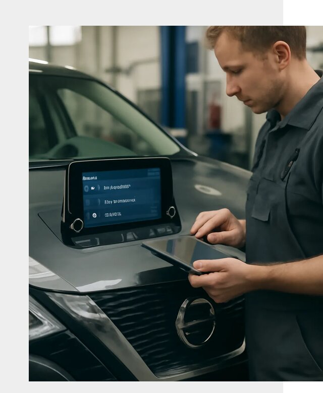 Русификация мультимедиа Nissan в Березниках от 6694 р. | ФастМобиль-Брз