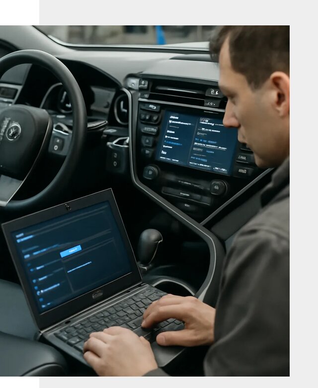 Русификация Toyota Camry 80 для мультимедиа в Березниках
