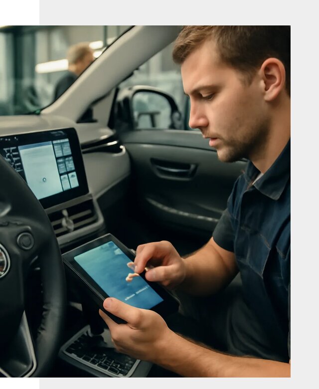 Установка приложений Toyota на мультимедиа в Березниках